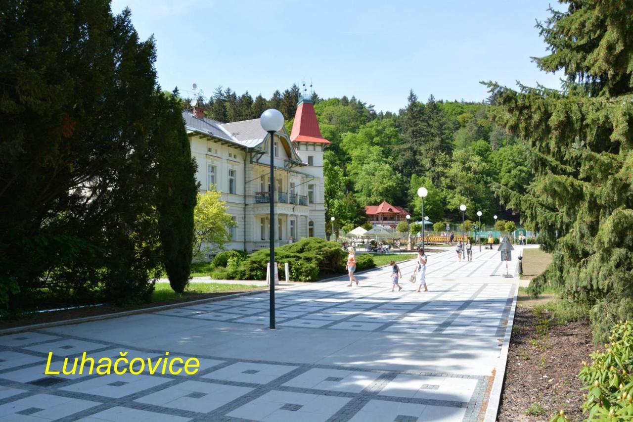 Slušovice Retro Vilaゲストハウス エクステリア 写真